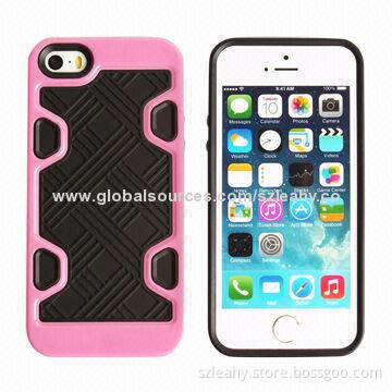 Hot selling and nice appearance, PC+TPU mixed case for iPhone 5/5s